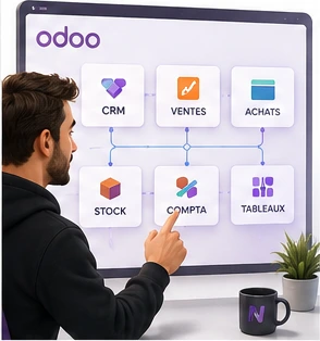 Illustration – formation Gestion et Odoo