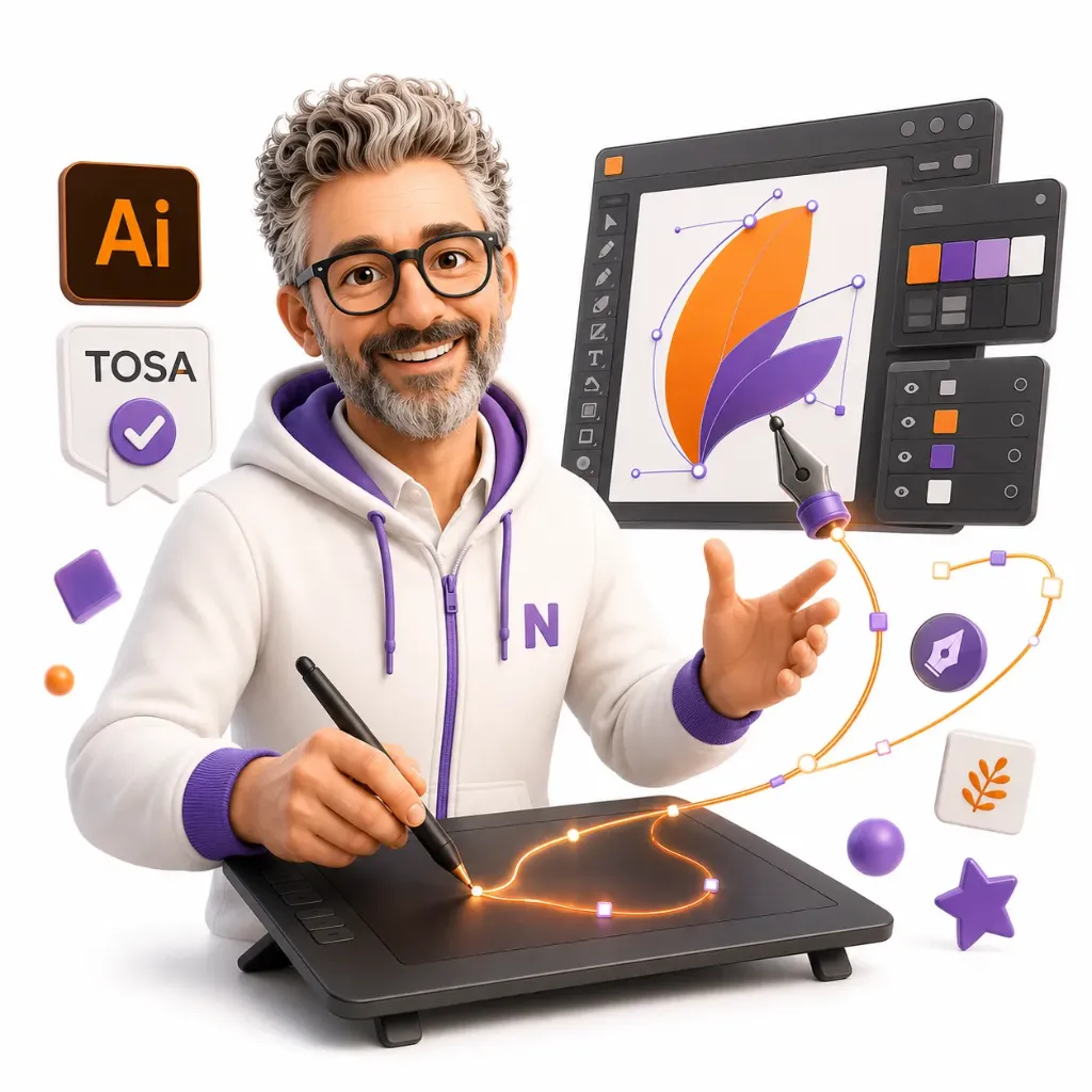 Adobe Illustrator - Préparation et certification TOSA - [LIVE LEARNING]