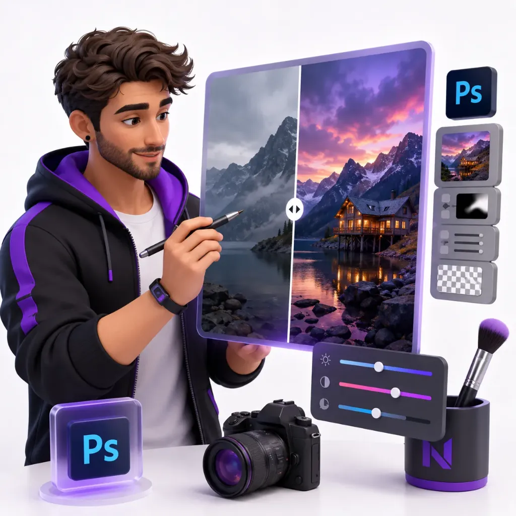 Adobe Photoshop - Préparation et certification TOSA - [E-LEARNING]