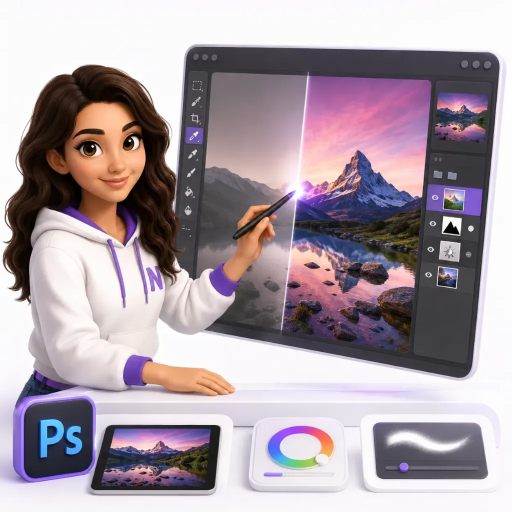 Adobe Photoshop - Préparation et certification TOSA - [LIVE LEARNING]