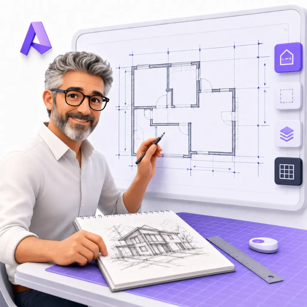 AutoDesk Autocad - Préparation et Certification Tosa - [E-LEARNING]