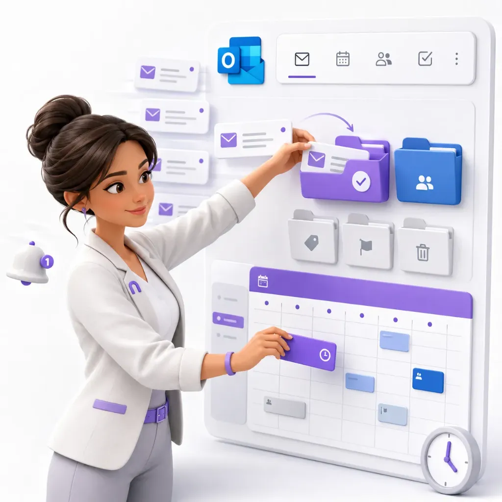 Microsoft Outlook - Préparation et Certification Tosa - [BLENDED LEARNING]