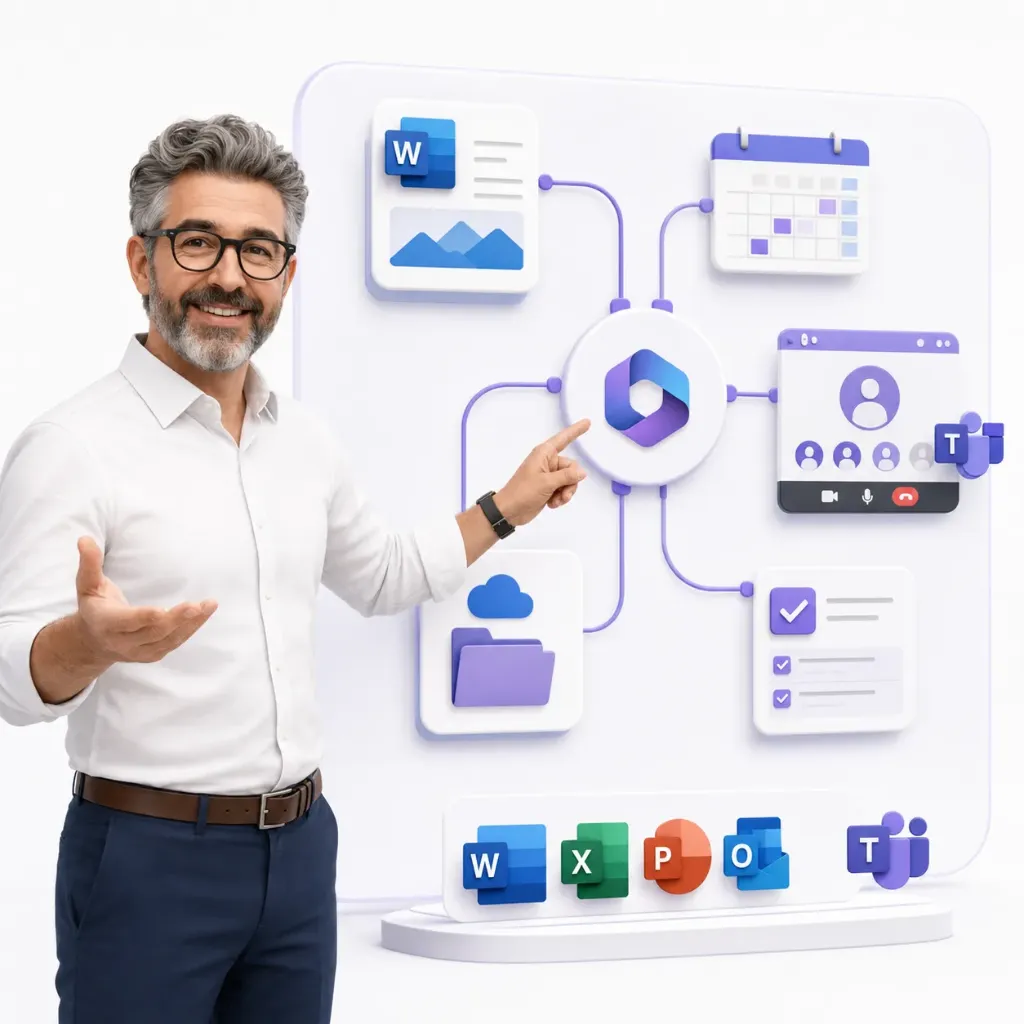 Microsoft Office 365 (Plateforme collaborative) - Préparation et Certification Tosa - [LIVE LEARNING]