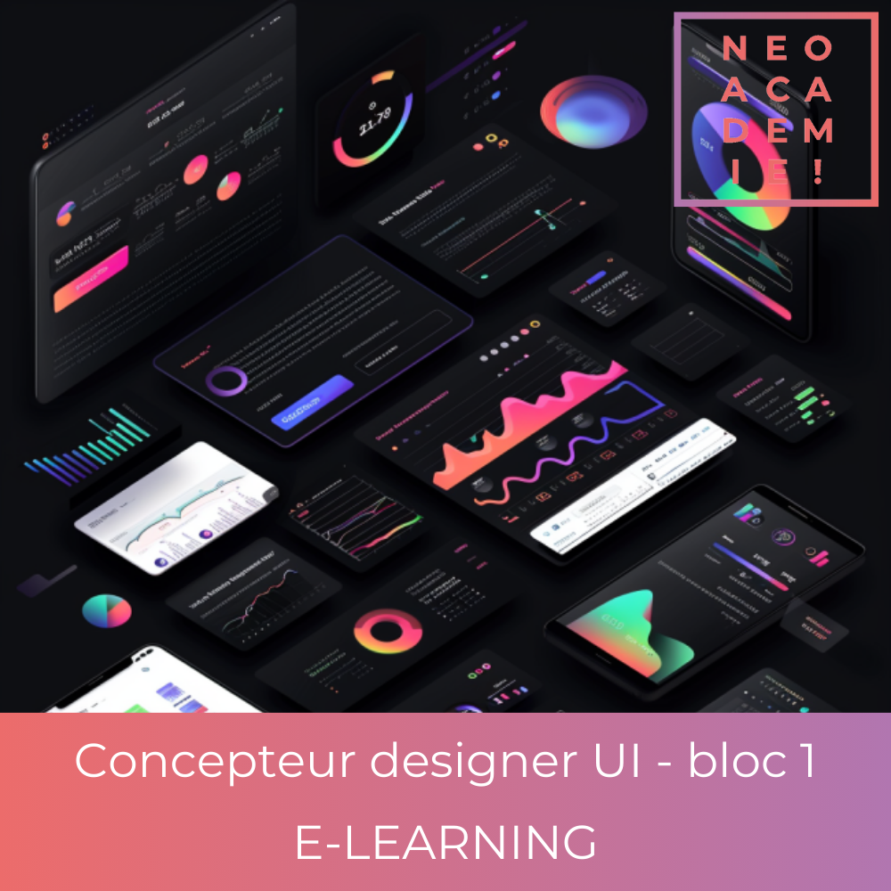 RNCP35634 - TP - Niveau 6 - Concepteur designer UI - Bloc 1 (Option Pack Adobe PAO, Canva, UI UX, FIGMA, Premiere Pro et After Effect) - [E-LEARNING]