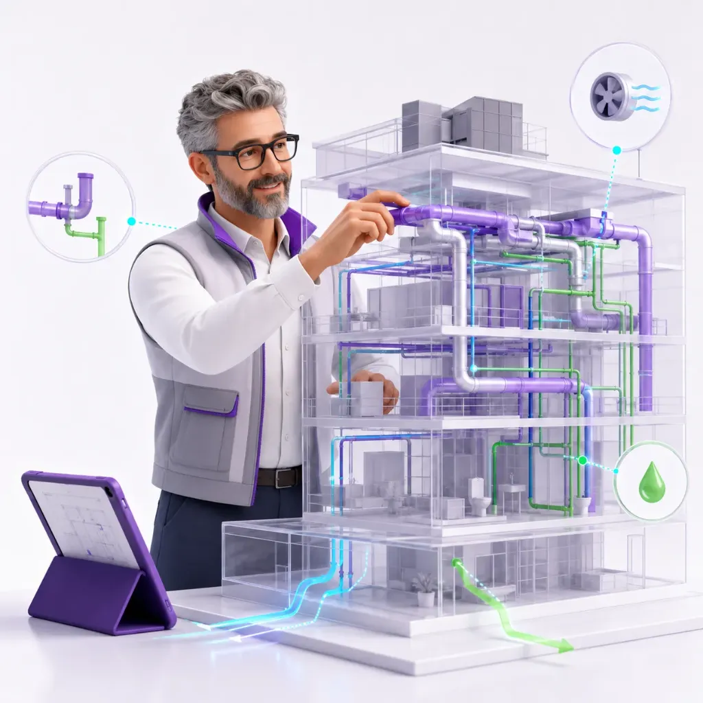 AutoDesk Revit MEP Fluides (CVC Plomberie) - [E-LEARNING]