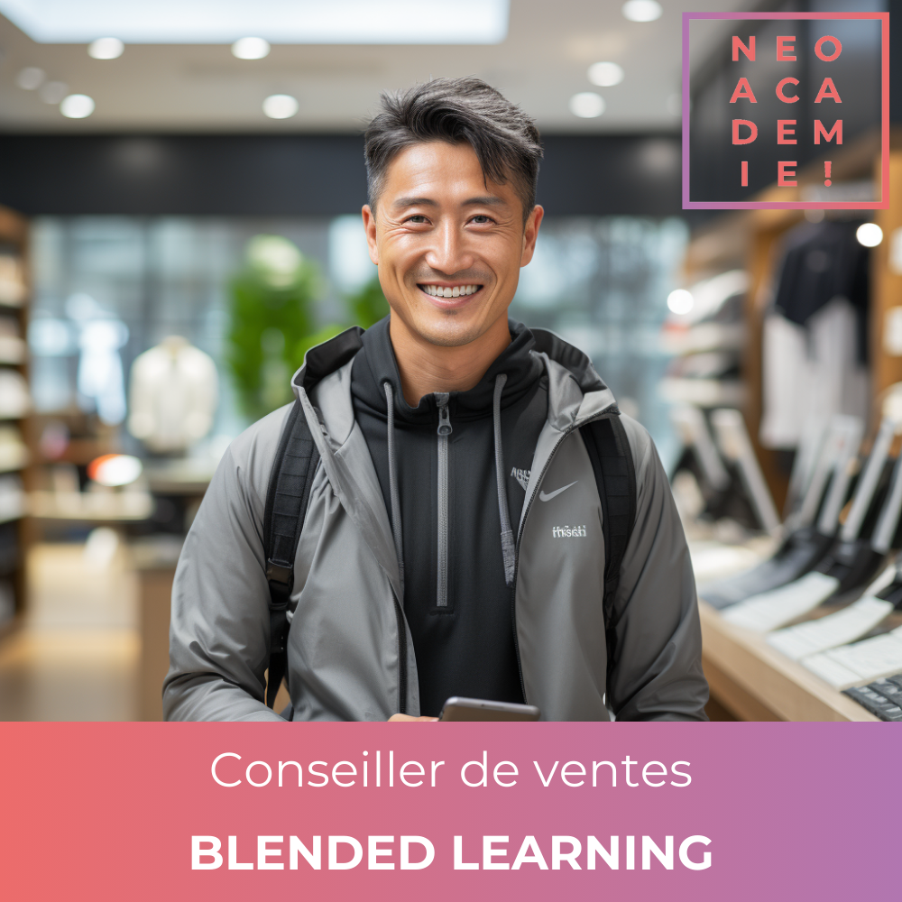 Conseiller de ventes en magasin et à distance - [BLENDED LEARNING]