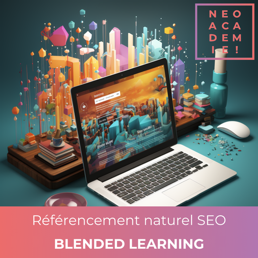 Référencement naturel SEO pour la visibilité d'un site internet - [BLENDED LEARNING]