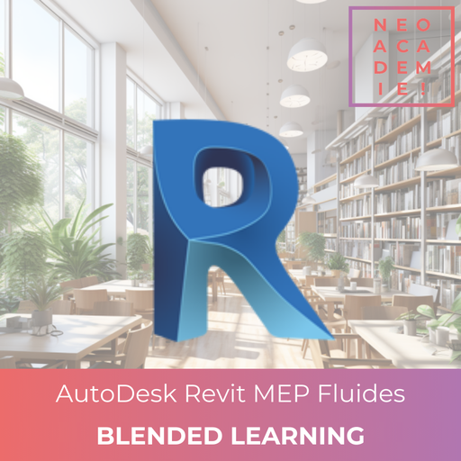 AutoDesk Revit MEP Fluides (CVC Plomberie) - [BLENDED LEARNING]